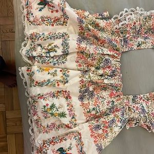 Farm Rio flower top XS